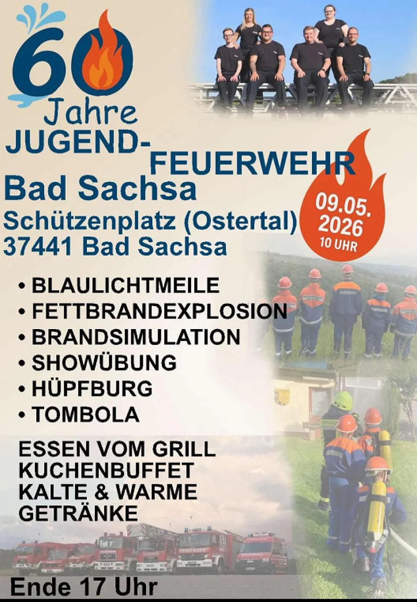 60 Jahre Jugendfeuerwehr Bad Sachsa