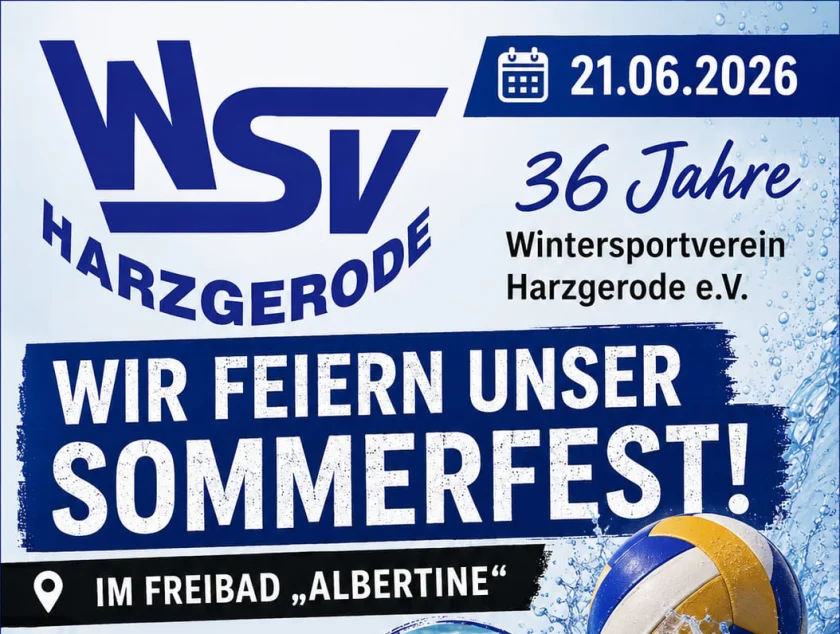 36. Jahre Wintersportverein Harzgerode e.V.