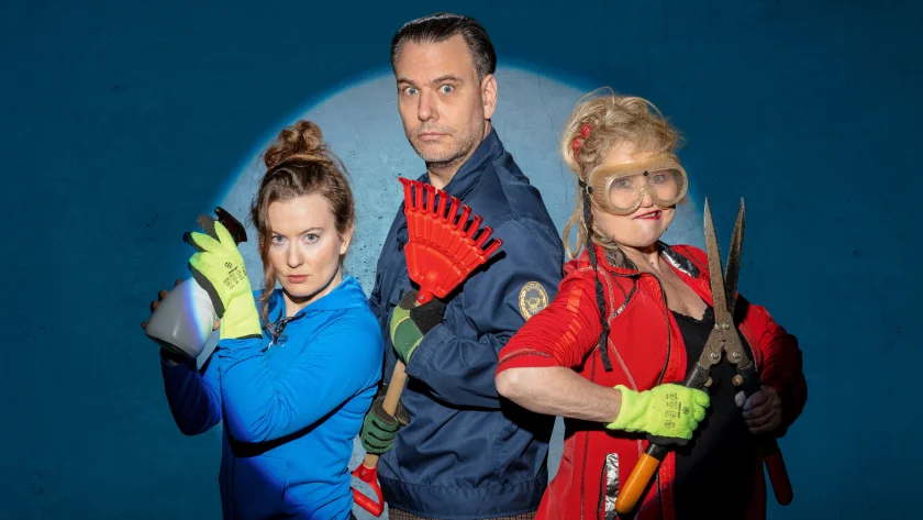 Kabarett "Herkuleskeule" - Nur die Harten komm' in Garten! - Das neue Programm der Herkuleskeule Dresden