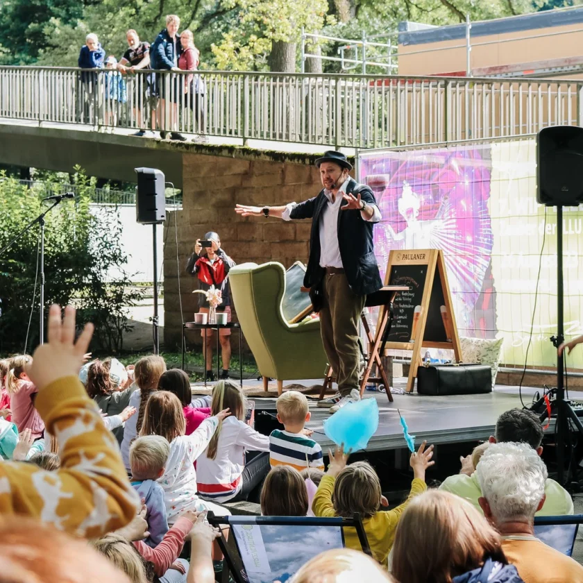 Kinderzaubershow mit Voßi in den Wipfeln