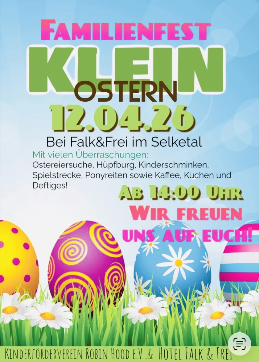 Klein Ostern mit Kinderförderverein Robin Hood