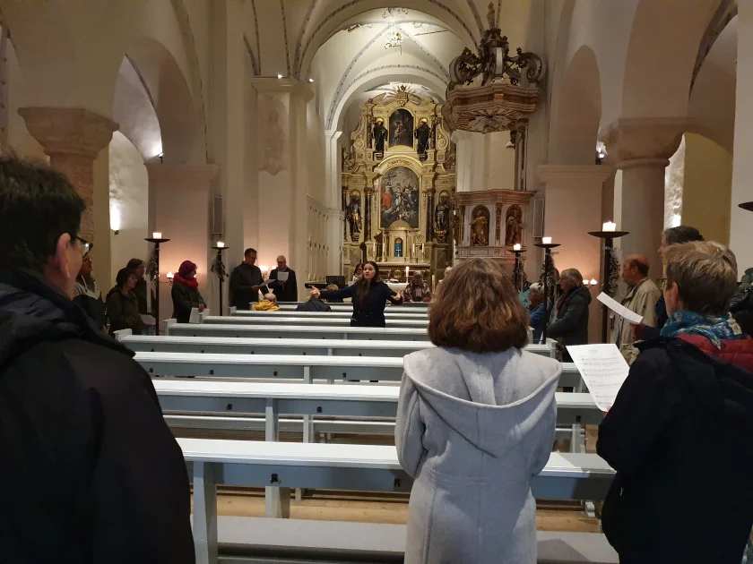 Kloster IM TAKT - Offenes Singen in der Klosterkirche bei Kerzenschein