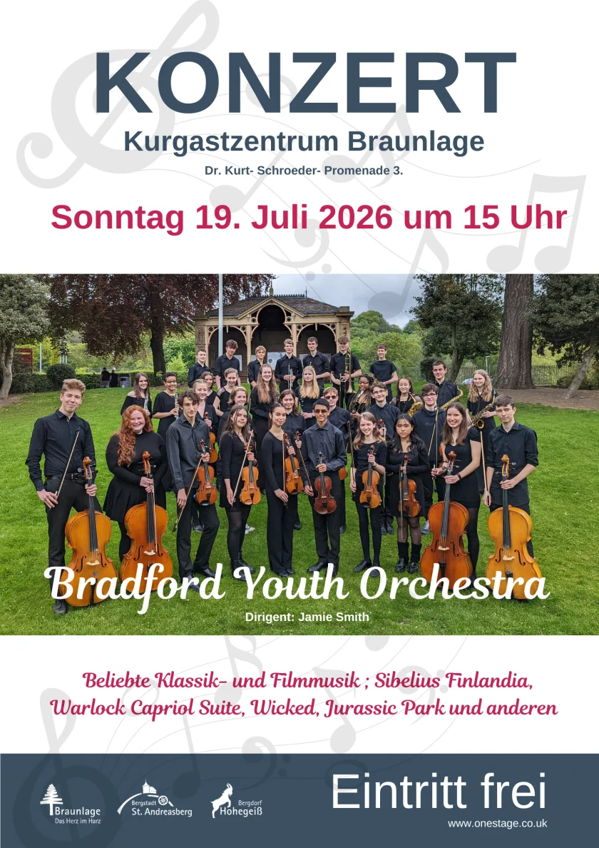 Konzert Bradford Youth Orchestra