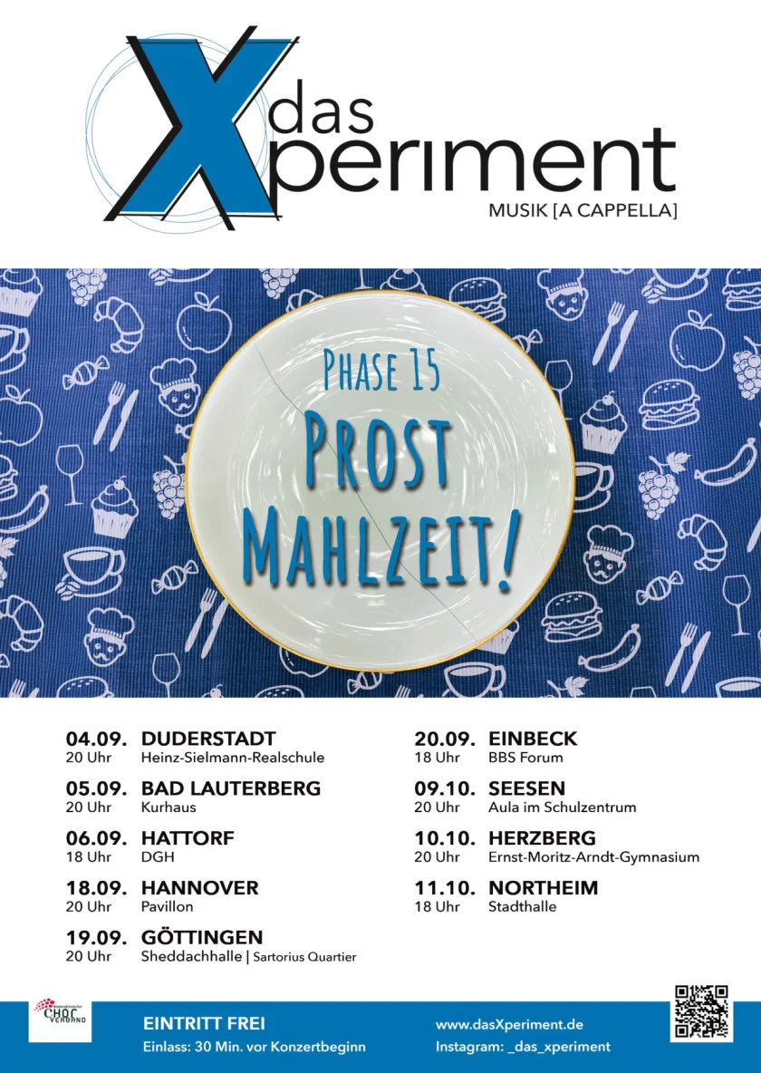 Konzert Das Xperiment - Phase 15: "Prost Mahlzeit"