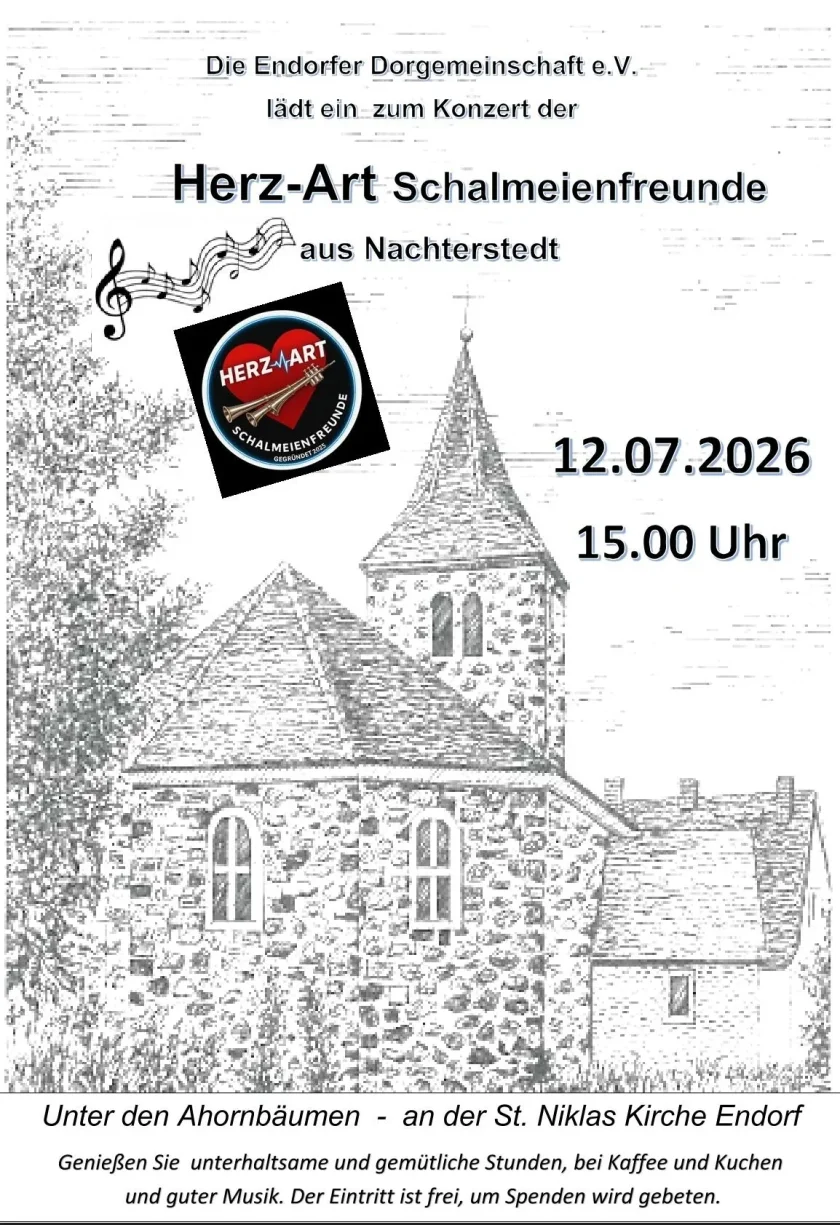 Konzert in Endorf – Herz-Art Schallmeyenfreunde live erleben