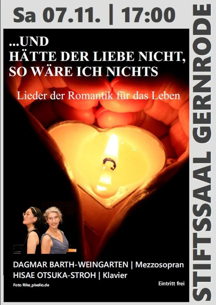 Konzert mit romantischen Liedern