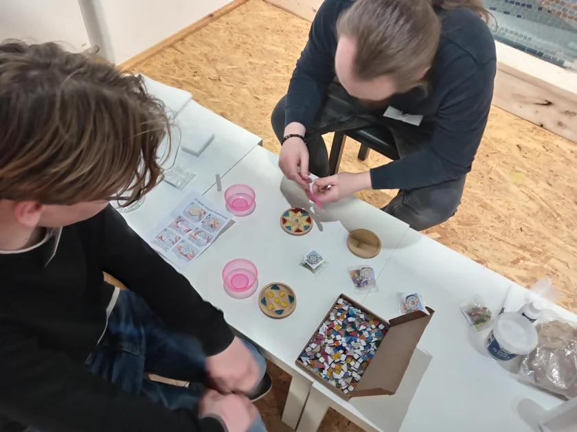 Kreativ mit Mosaik!