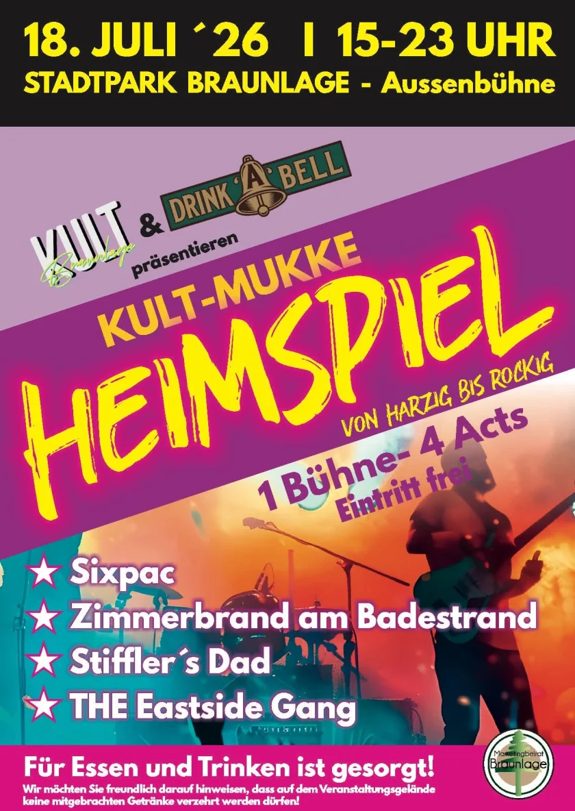 KULTMUKKE - Heimspiel 2026