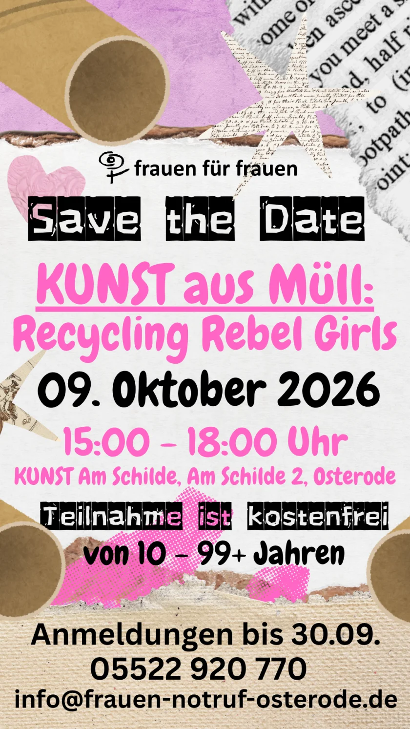 Kunst aus Müll - Recycling Rebel Girls