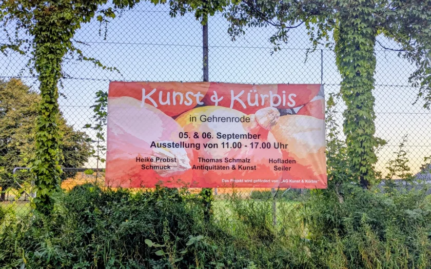 Kunst & Kürbis 2026 in Gehrenrode