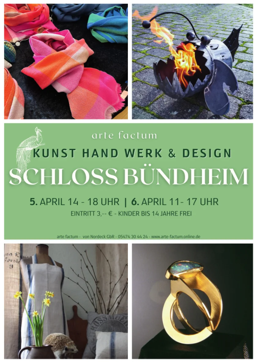 Kunsthandwerkermarkt Schloss Bündheim - 