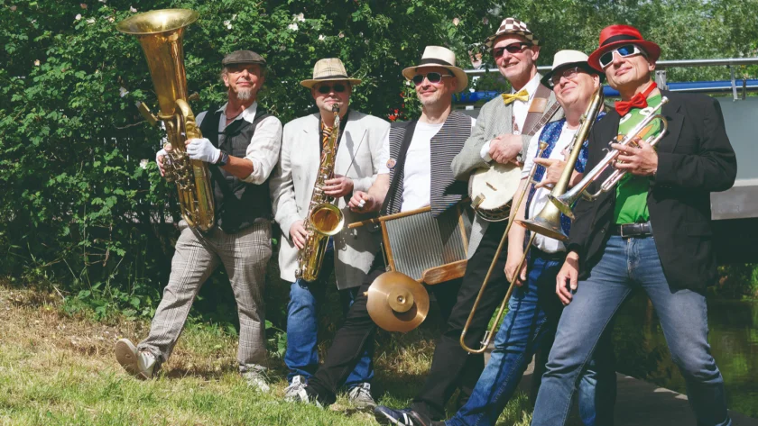 Kurparkfest - Lichterglanz & Jazz unter alten Bäumen - Die Big Ben Dix Band beim Schierker Musiksommer 2026