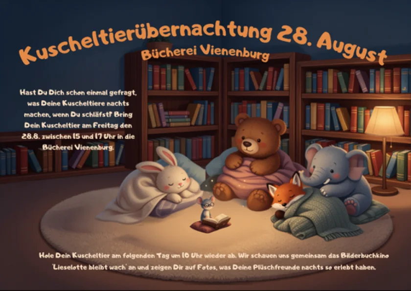 Kuscheltierübernachtung