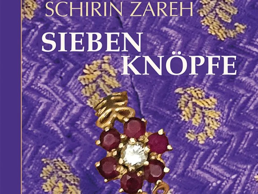 Lesung Schirin Zareh | Sieben Knöpfe. Er-Innerungen - Mit Humor und Scharfsinn beschreibt Schirin Zareh das Pendeln zwischen Iran und Deutschland und wie sie aus diesem Dazwischen ihre eigenständige Identität als Mensch und Frau herausmeißelt.