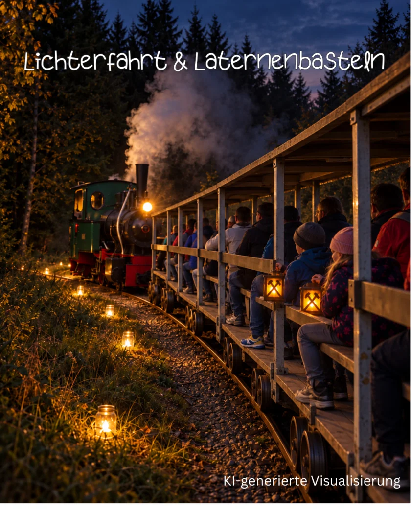 Lichterfahrt im Dunkeln mit Laternenbasteln - Eine besondere Lichterfahrt mit Laternen und Märchen. ✨