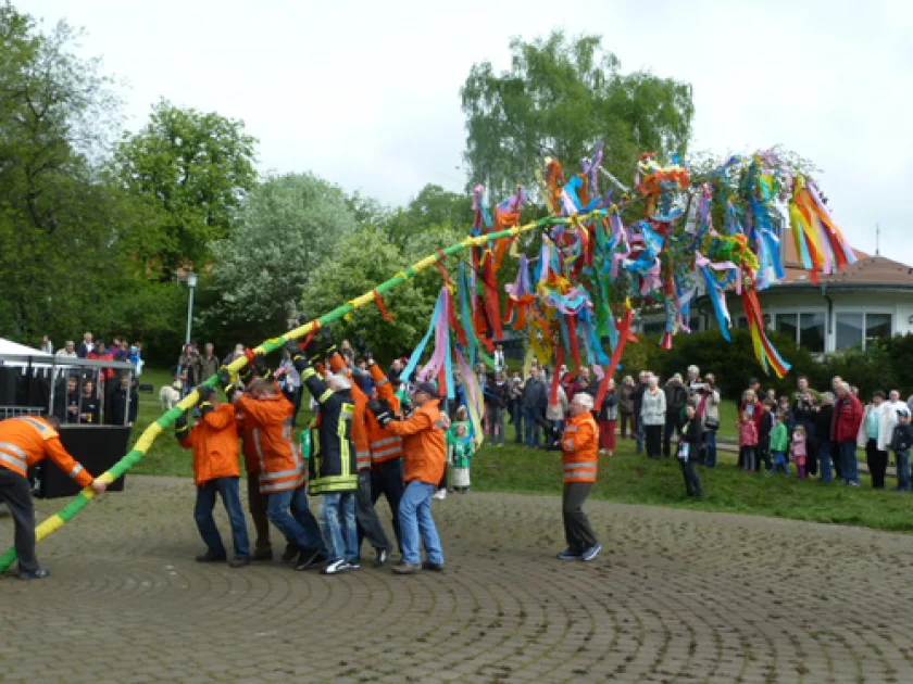 1. Mai Feier im Kurpark