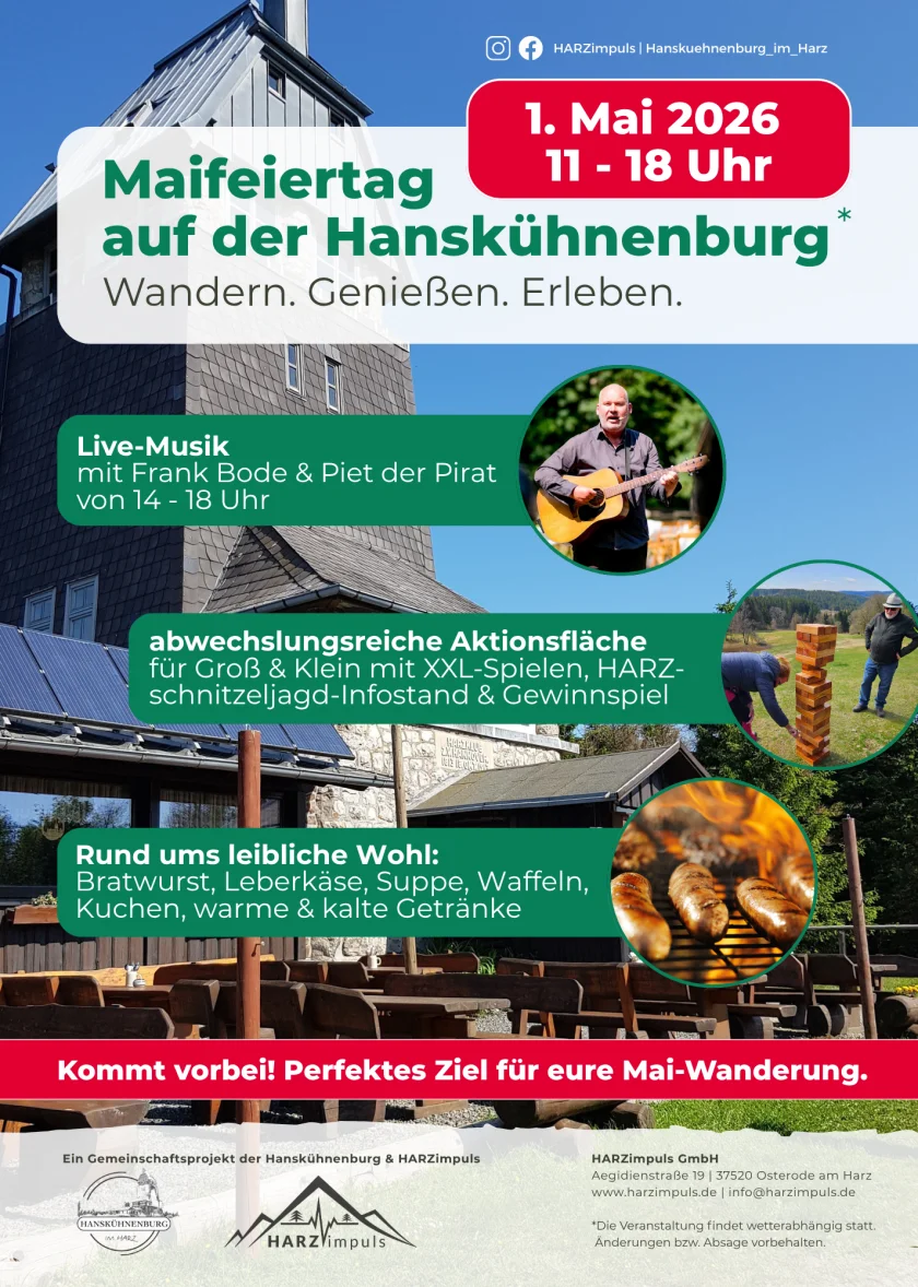 Maifeiertag auf der Hanskühnenburg