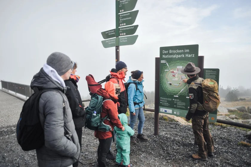 Mit dem Ranger um die Brockenkuppe
