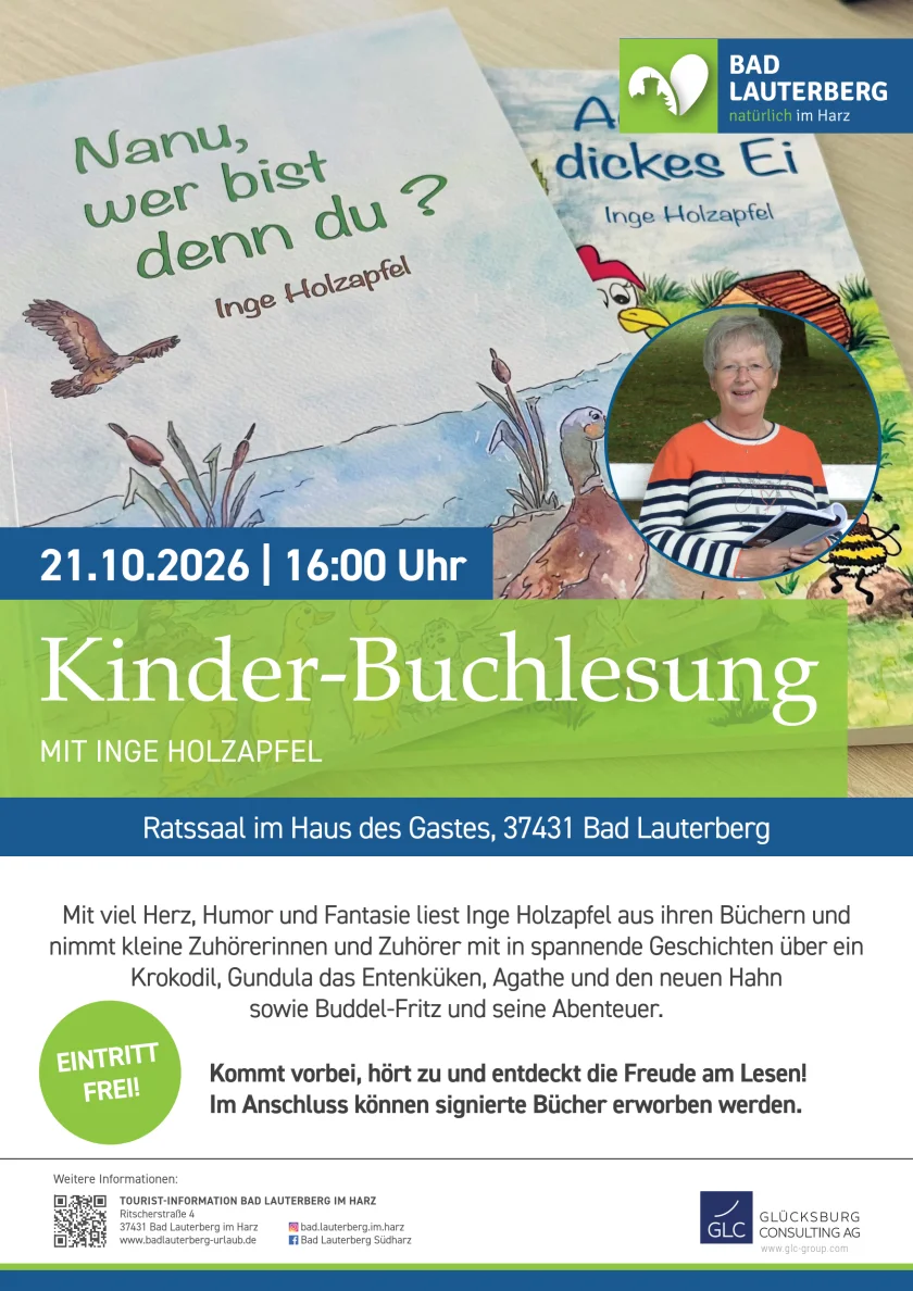 Nanu, wer bist denn du? - Kinderbuchlesung - Kinderbuchautorin Inge Holzapfel liest
