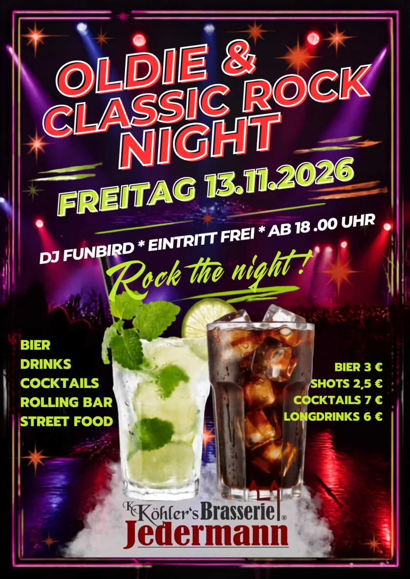 Oldie & Classic Rock Night