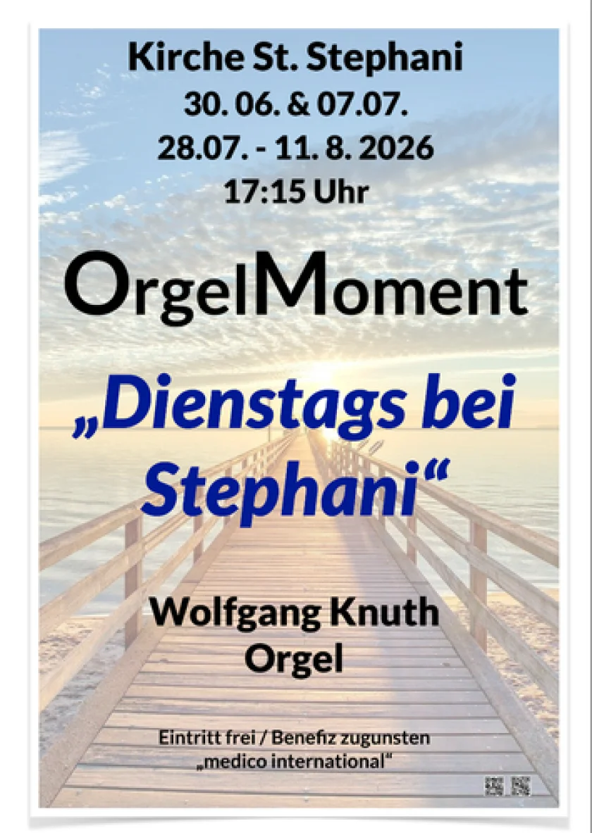 OrgelMoment „Dienstags bei Stephani“