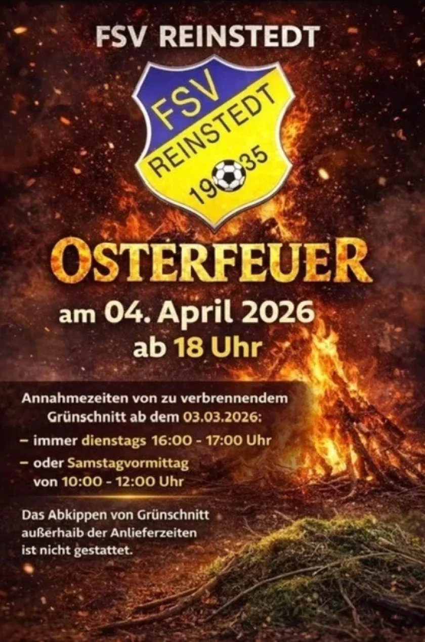 Osterfeuer Reinstedt