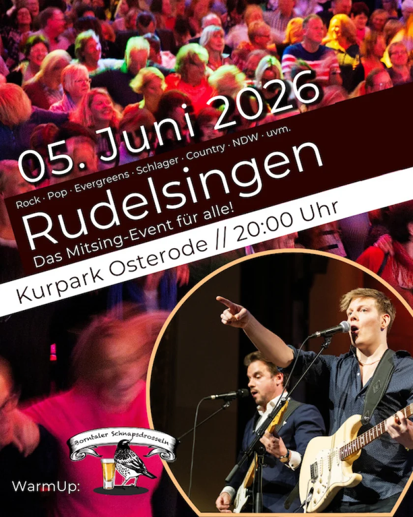 1. Osteroder Rudelsingen - mit dem Team Bröker - Warm Up: Borntaler Schnapsdrosseln