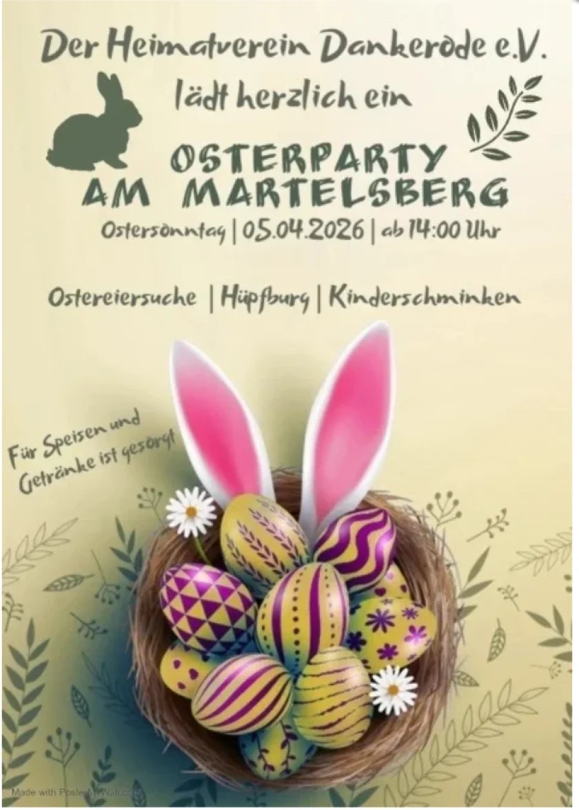 Osterparty am Martelsberg