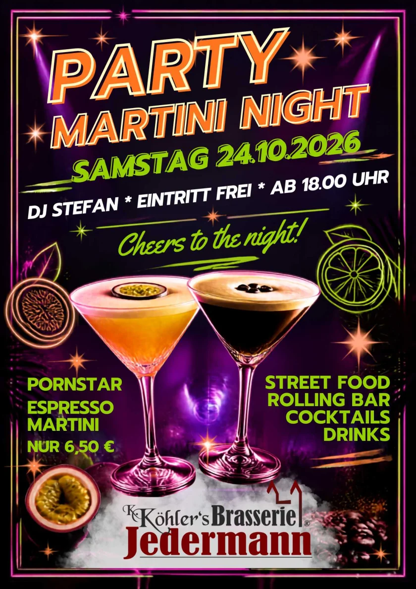 Party Martini Night