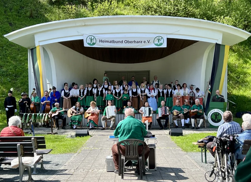 Pfingsttreffen des Oberharzer Heimatbundes - Der Heimatbund Oberharz e.V. mit seinen 5 Mitgliedsvereinen wird auch 2026 dasgroße Brauchtumsfest am Pfingstmontag veranstalten
