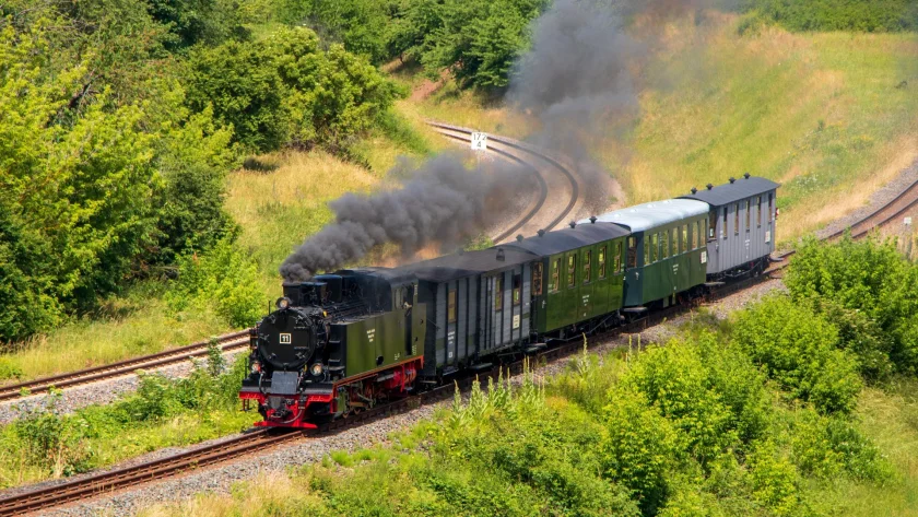 Regelfahrten bei der Mansfelder Bergwerksbahn
