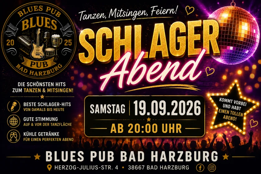SCHLAGER-ABEND IM BLUES PUB