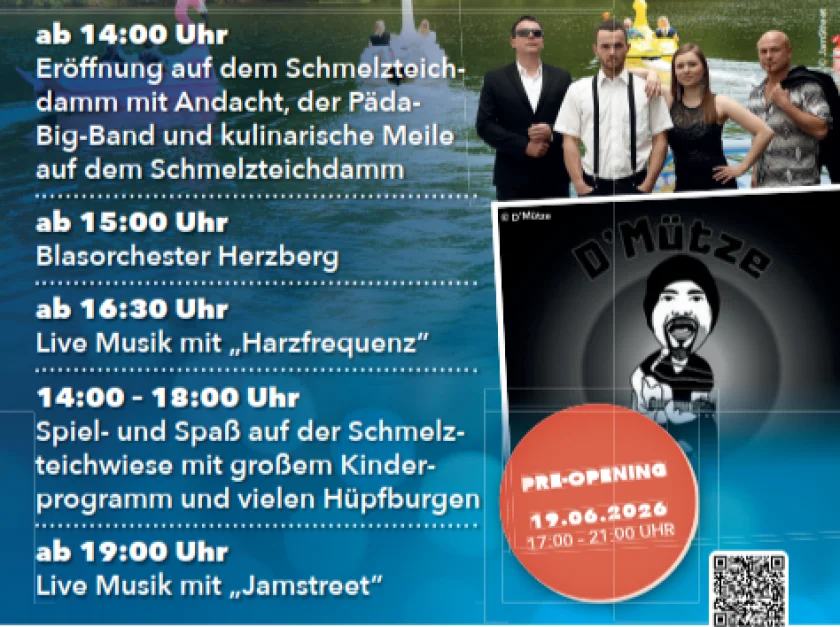 Schmelzteichfest in Bad Sachsa - Schmelzteichfest 2026