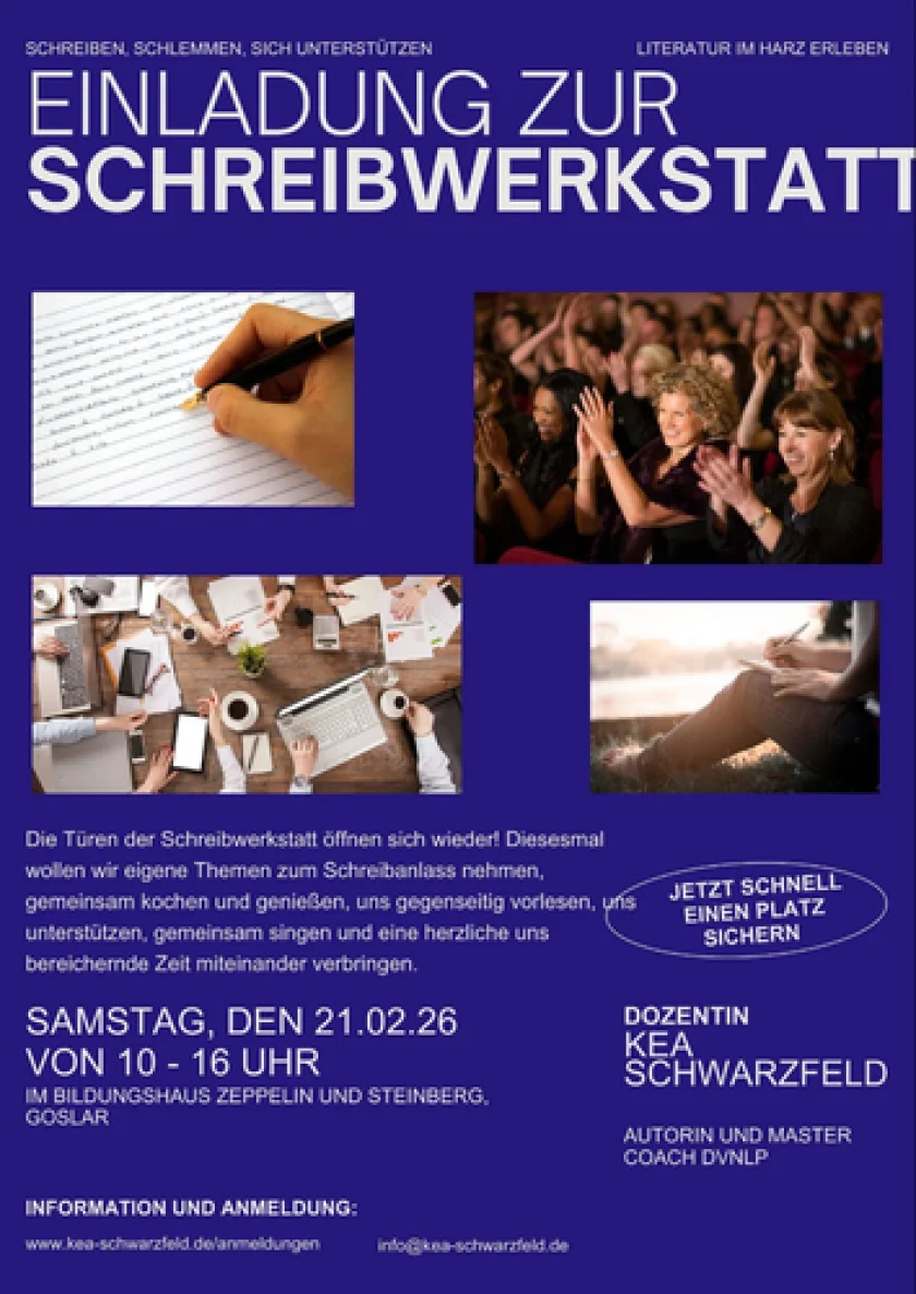 Schreibwerkstatt im Harz