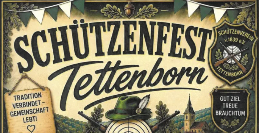 Schützenfest Tettenborn - Die Schützen laden ein...
