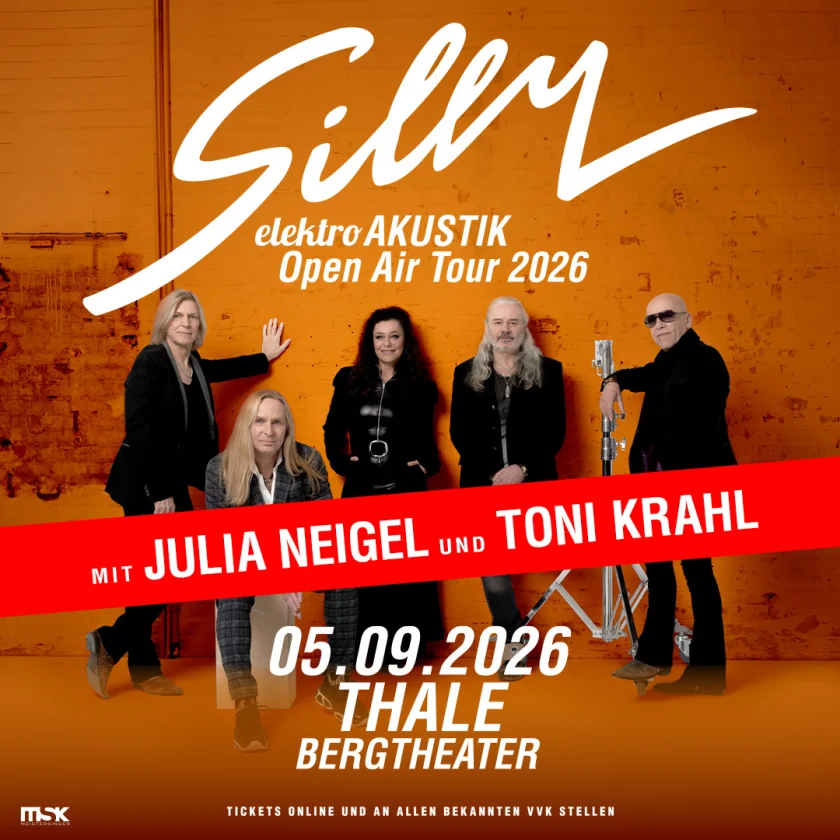 Silly elektroAKUSTIK – Tour mit Julia Neigel und Toni Krahl
