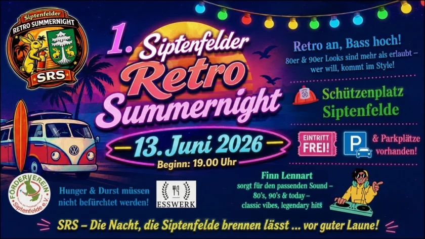1. Siptenfelder Retro Summernight - Siptenfelder RETRO Summernight