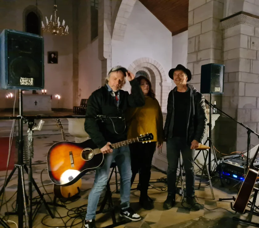 "Some Folk Trio" live unterm Sternenhimmel