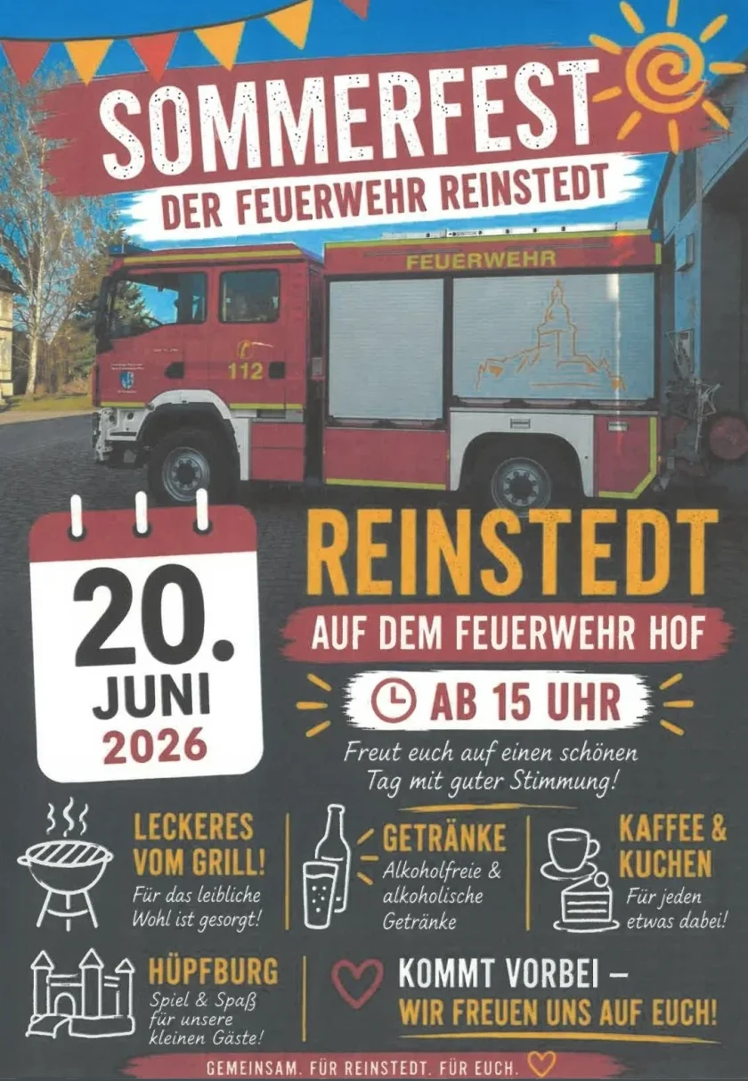 Sommerfest der Feuerwehr Reinstedt