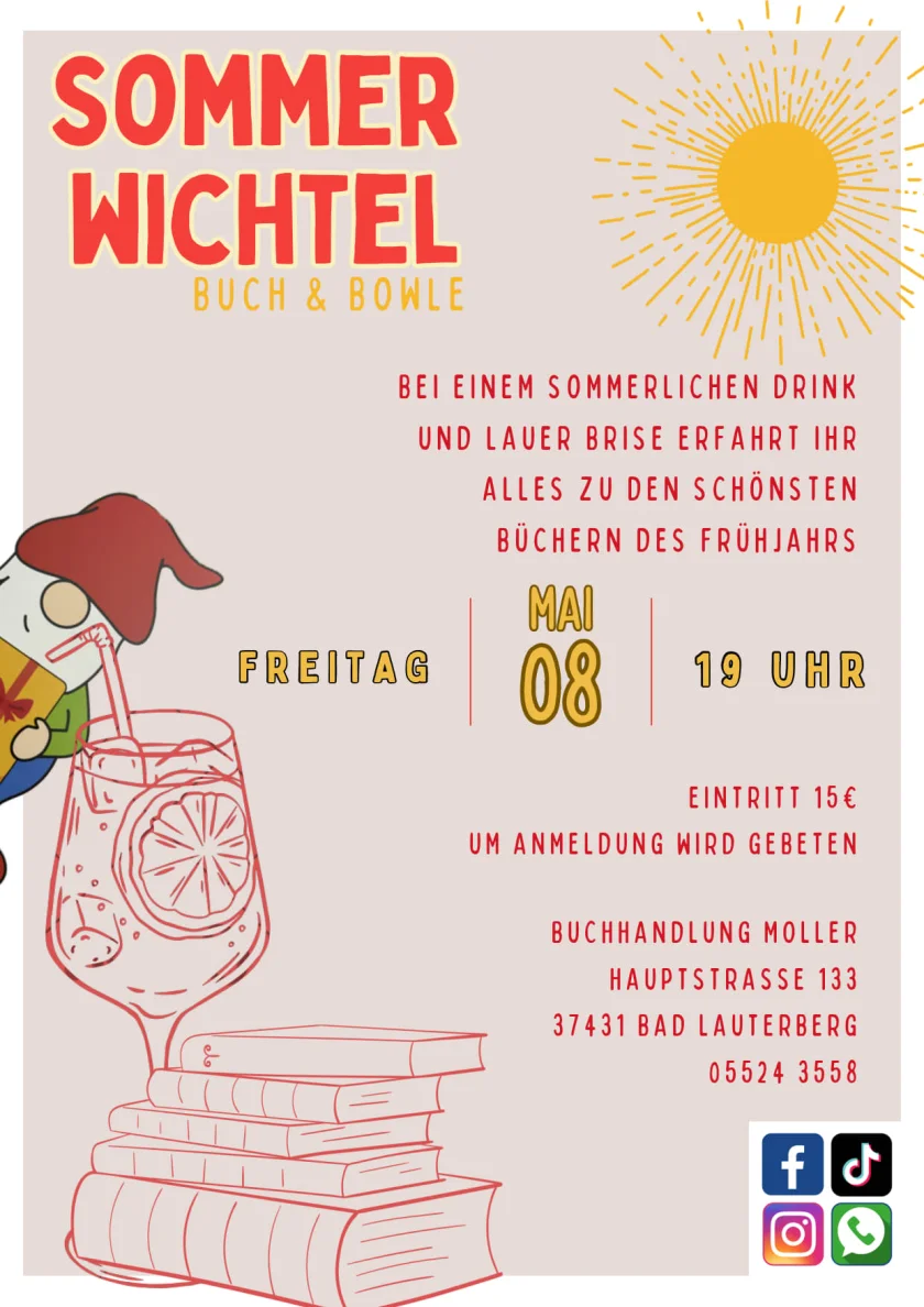 Sommerwichtel - Buch & Bowle