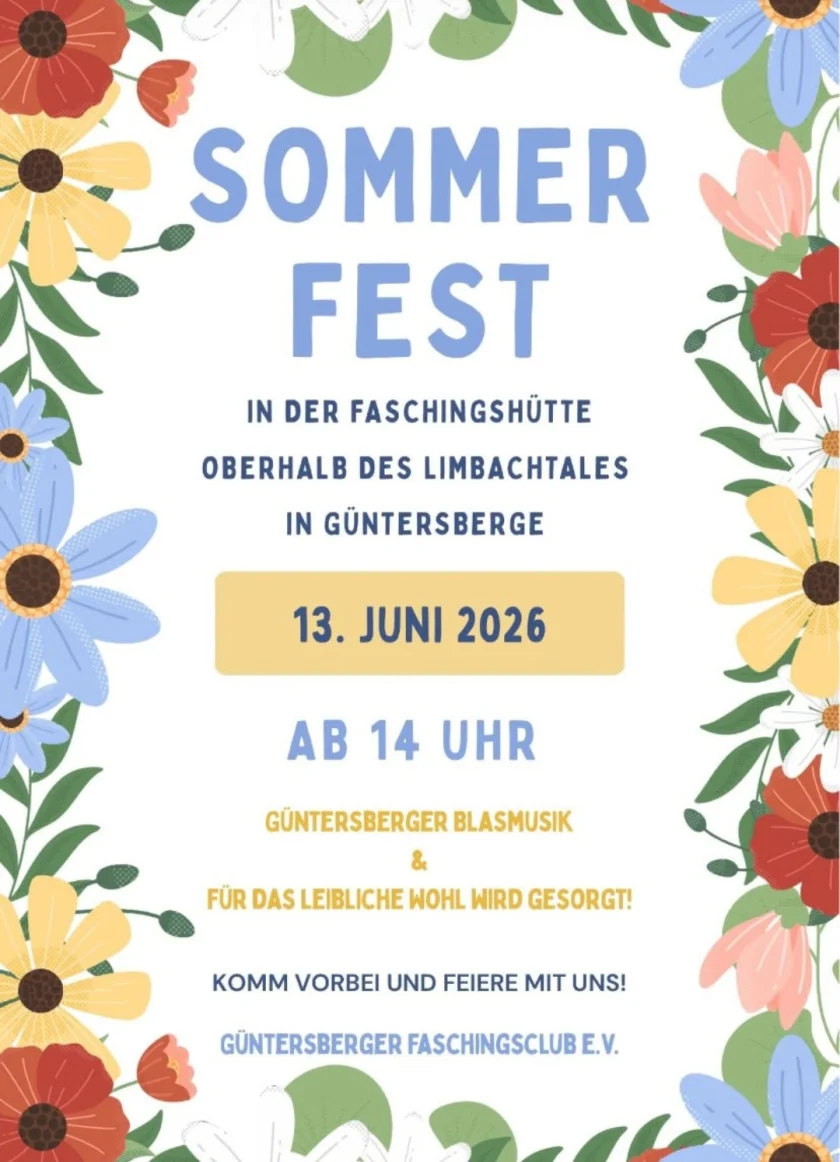 Sommmerfest in der Faschingshütte