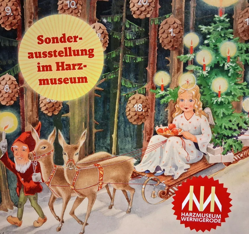Sonderausstellung im Harzmuseum: TÜRCHEN AUF! Adventskalender aus mehr als 100 Jahren im Harzmuseum