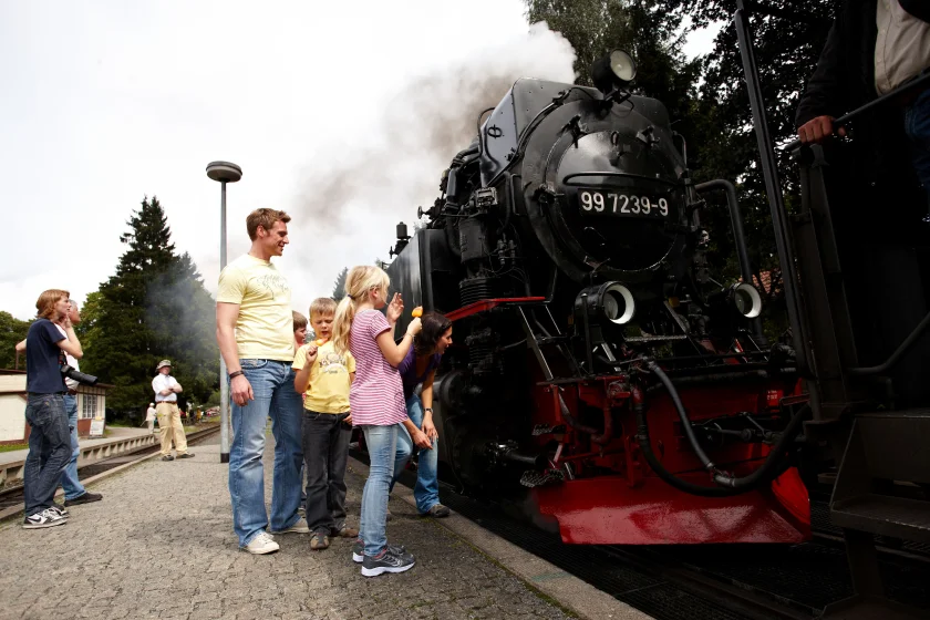 Sonderfahrt mit dem Traditionszug zum Brocken