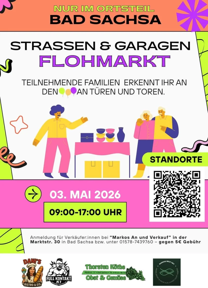 Straßen-& Garagenflohmarkt Bad Sachsa
