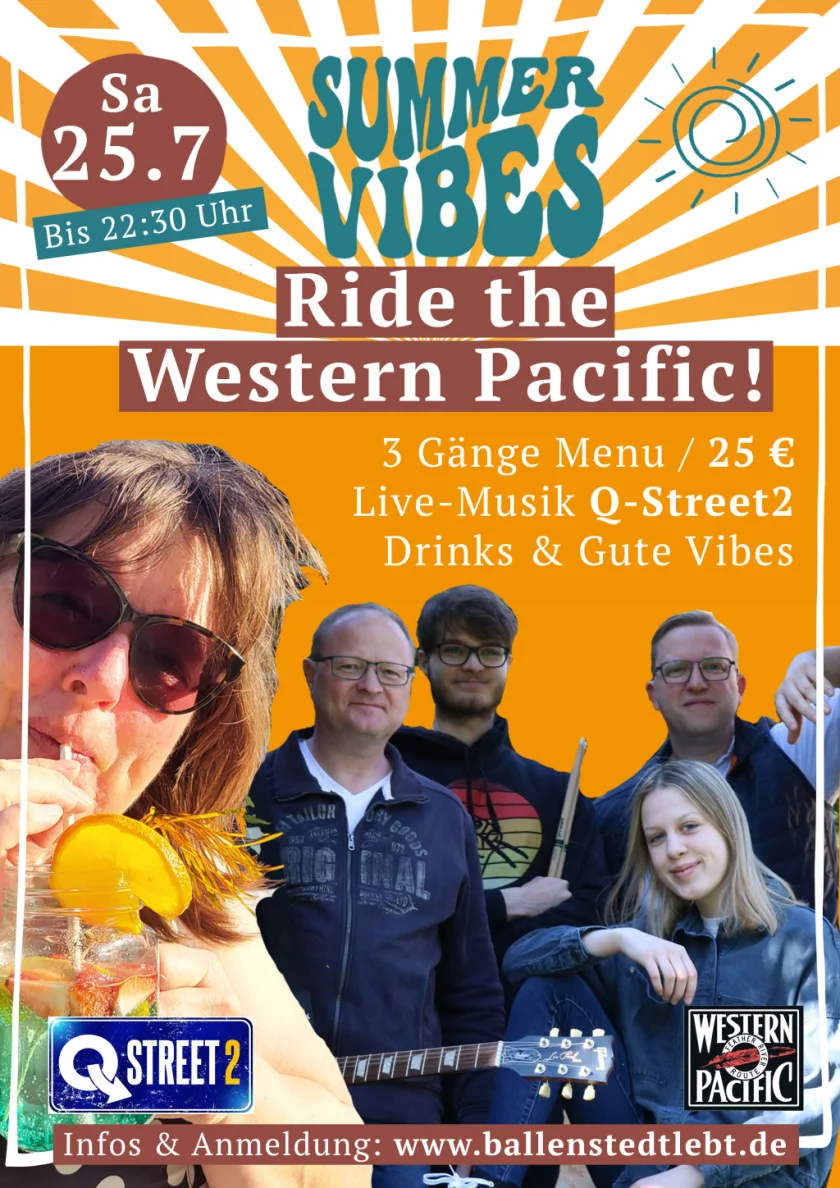 Summer Vibes Ride the Western Pacific