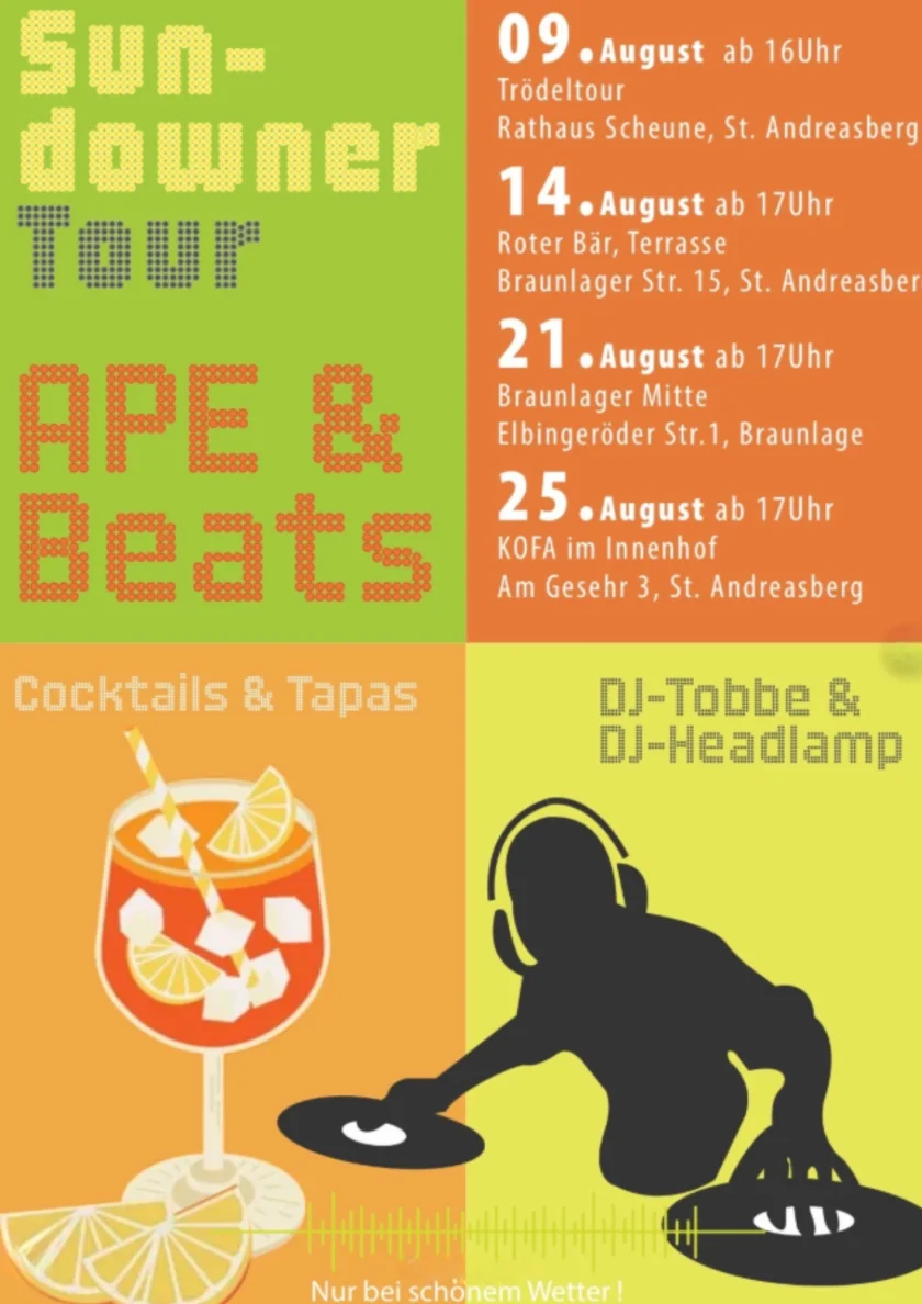 Sundowner Tour - APE & Beats