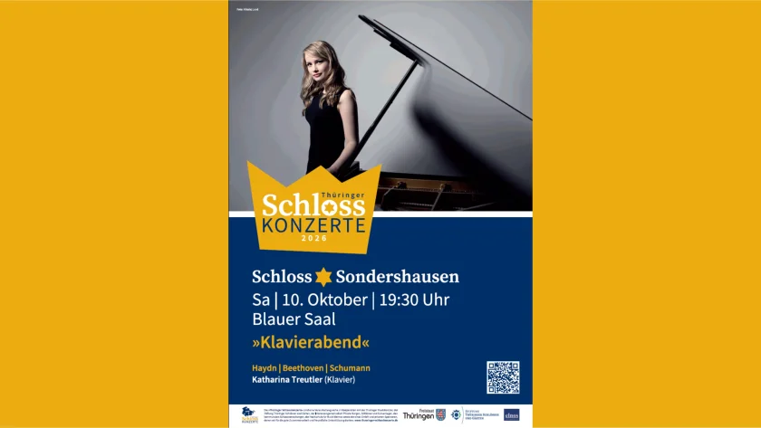 Thüringer Schlosskonzerte - Klavierabend mit Katharina Treutler