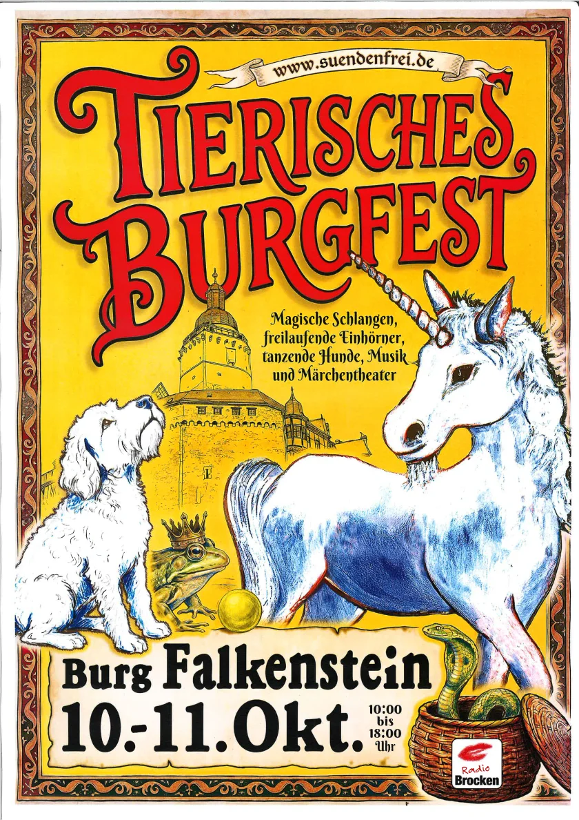 Tierisches Burgfest