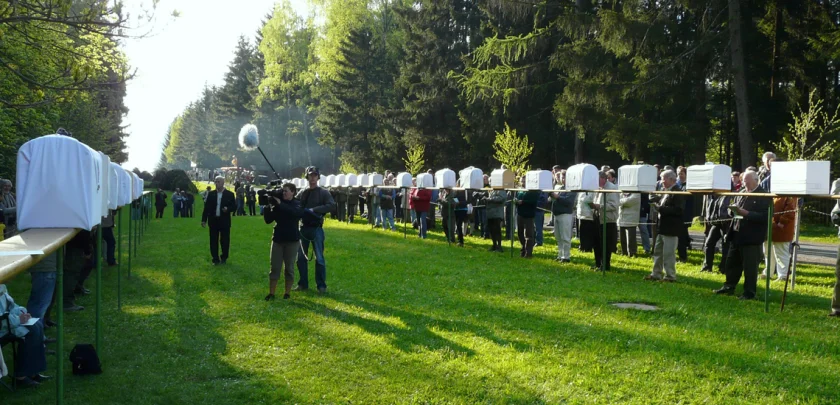 Traditionelles Finkenmanöver - in Benneckenstein