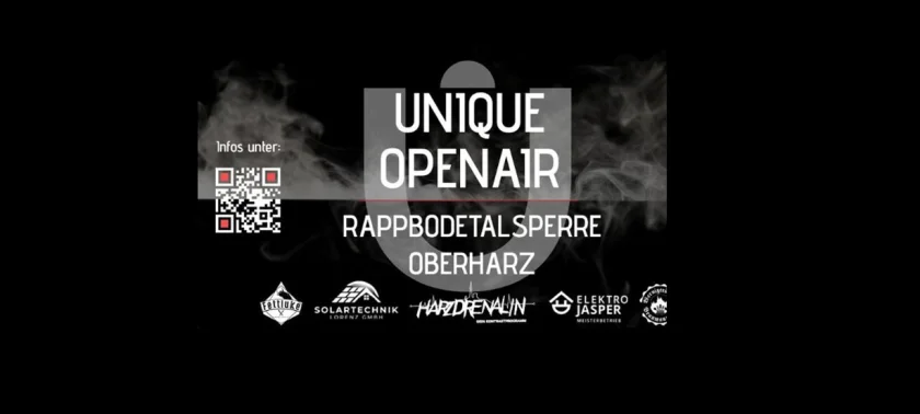 Unique OpenAir - an der Rappbode-Talsperre